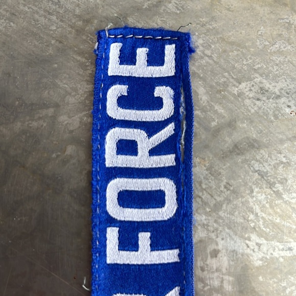 U.S. AIR FORCE blue tape patch, vintage - Picture 8 of 11